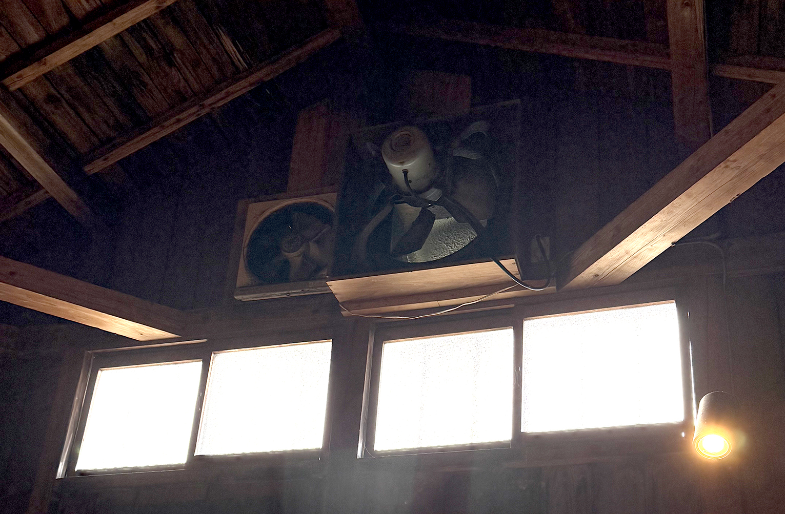 換気扇と扇風機